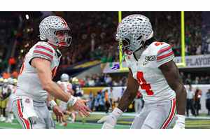 WR Jeremiah Smith has one-word response to Chip Kelly leaving Ohio State for NFL