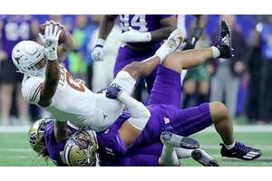 Which relocating college football champ has best odds to win its new league in 2024?