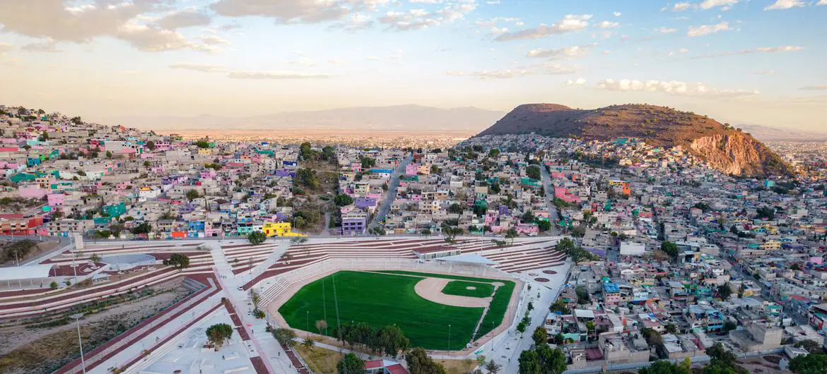 The Bicentennial Park in Ecatepec, Mexico