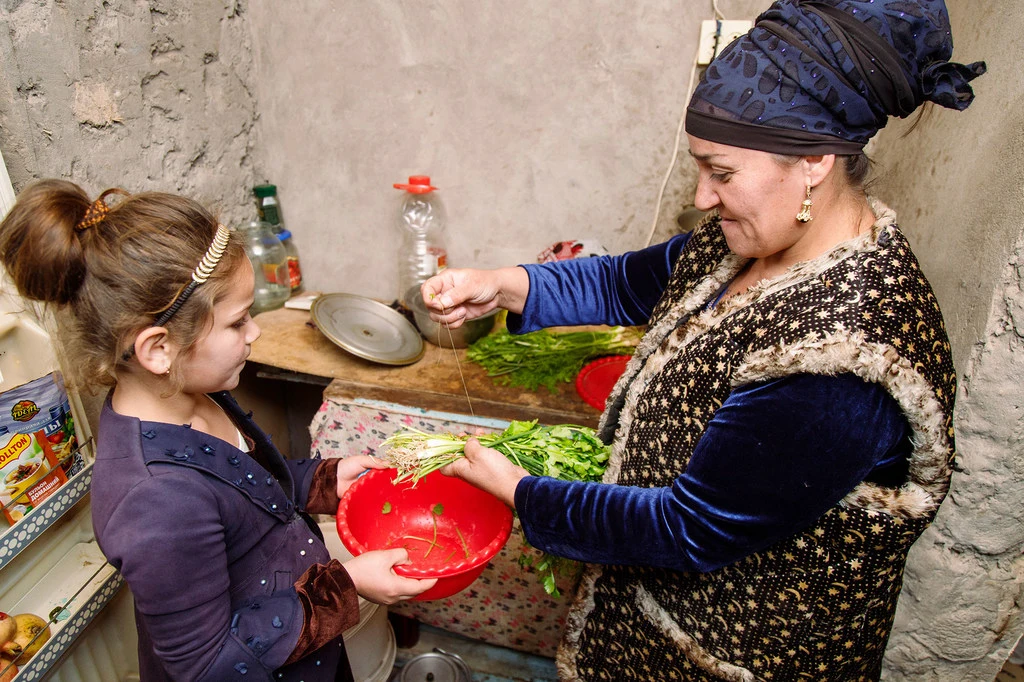 Ms. Shermatova and her children received social and legal support from a local organization. Ms. Shermatova and her children received social and legal support from a local organization.