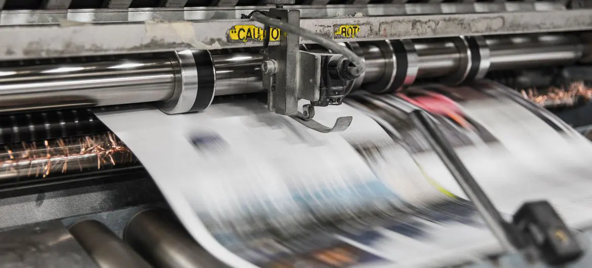 News being accessible for free on social media has led to a massive hindrance of newspaper sales. News being accessible for free on social media has led to a massive hindrance of newspaper sales.