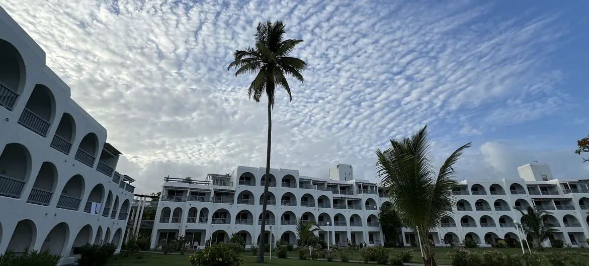 Dawn breaks over Jolly Beach, Antigua and Barbuda, as nations convene for the fourth International Conference on Small Island Developing States (SIDS4).