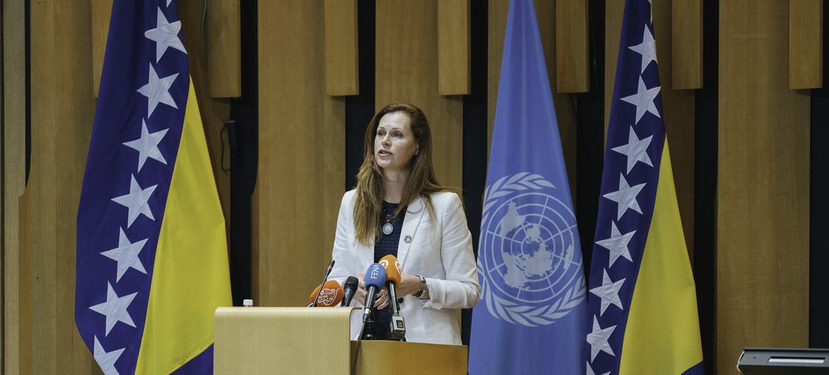 Ingrid Macdonald, UN Resident Coordinator in Bosnia-Herzegovina Ingrid Macdonald, UN Resident Coordinator in Bosnia-Herzegovina