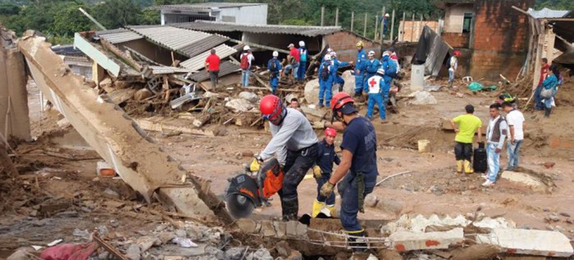 The disaster in Mocoa in 2017 caused the death of at least 300 hundred people. The disaster in Mocoa in 2017 caused the death of at least 300 hundred people.