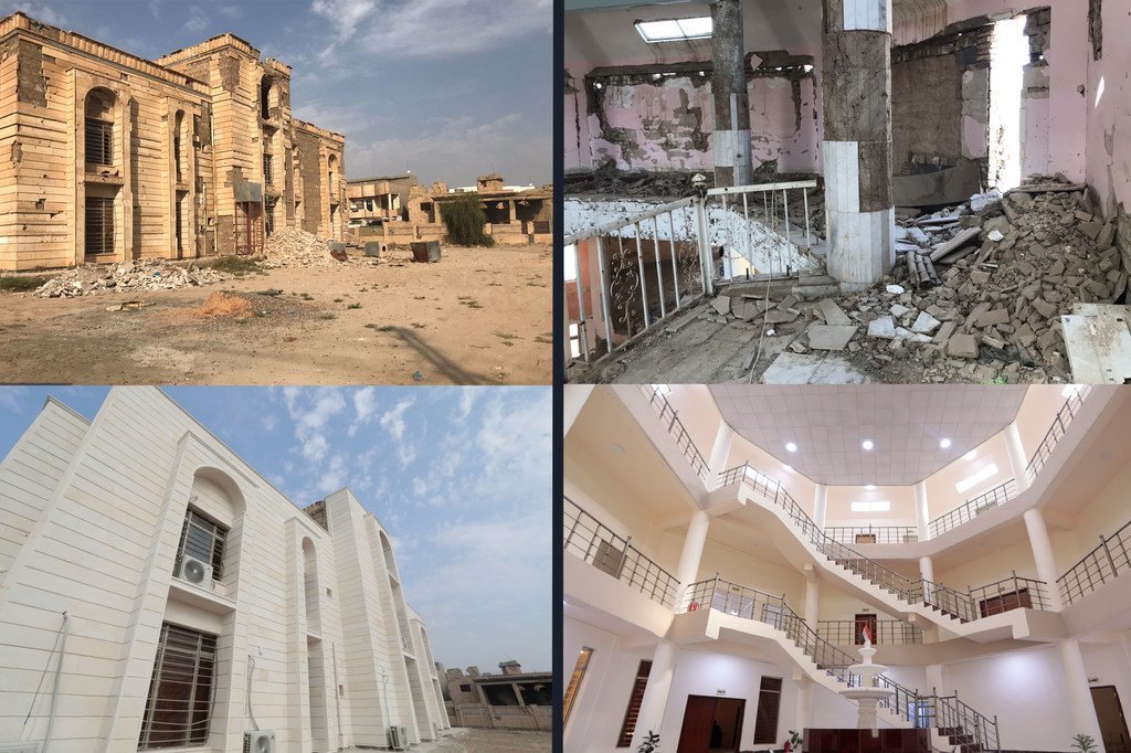 A former prison used by the Islamic States in Iraq and Levant (ISIL) has been transformed into a youth safe space, Anbar Governate, Iraq. A former prison used by the Islamic States in Iraq and Levant (ISIL) has been transformed into a youth safe space, Anbar Governate, Iraq.