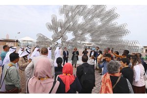 Ai Wei Wei sculpture celebrates pedal power, as Urban Forum continues in Abu Dhabi | UN News