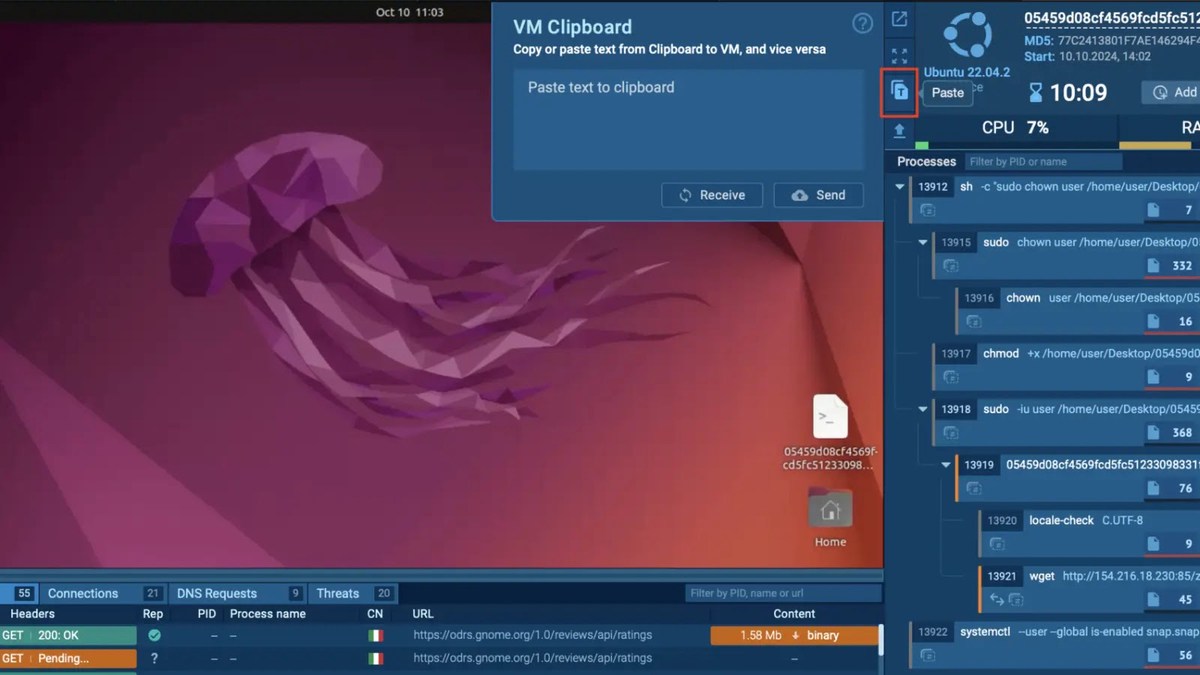 ANY.RUN Upgraded Linux Sandbox ANY.RUN Upgraded Linux Sandbox