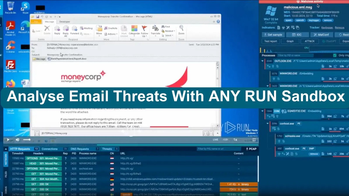 RSPAMD – Free Spam Filtering Tool to Analyse Email Threats With ANY RUN Sandbox RSPAMD – Free Spam Filtering Tool to Analyse Email Threats With ANY RUN Sandbox