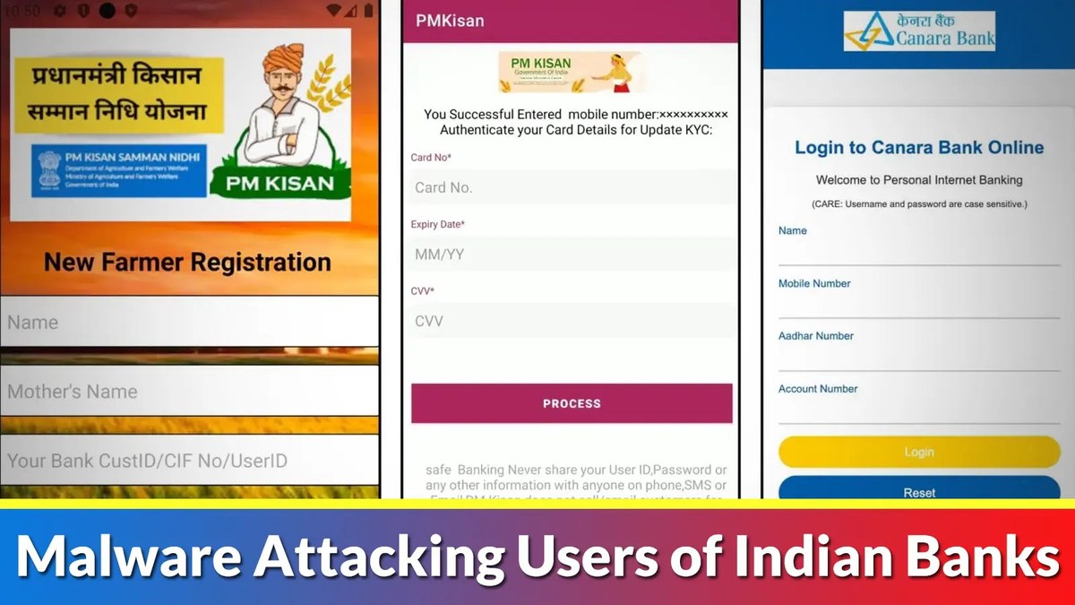 New Malware Attacking Users of Indian Banks To Steal Aadhar, PAN, ATM & Credit Card PINs New Malware Attacking Users of Indian Banks To Steal Aadhar, PAN, ATM & Credit Card PINs