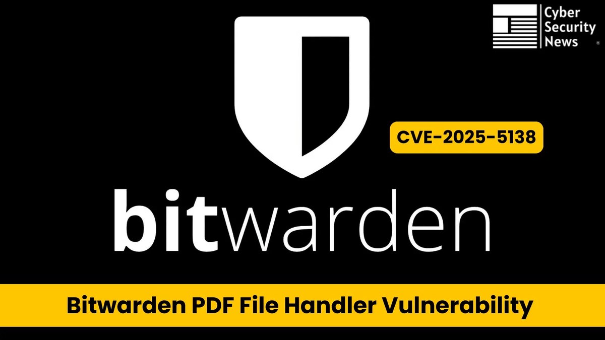 Bitwarden PDF File Handler Vulnerability Bitwarden PDF File Handler Vulnerability