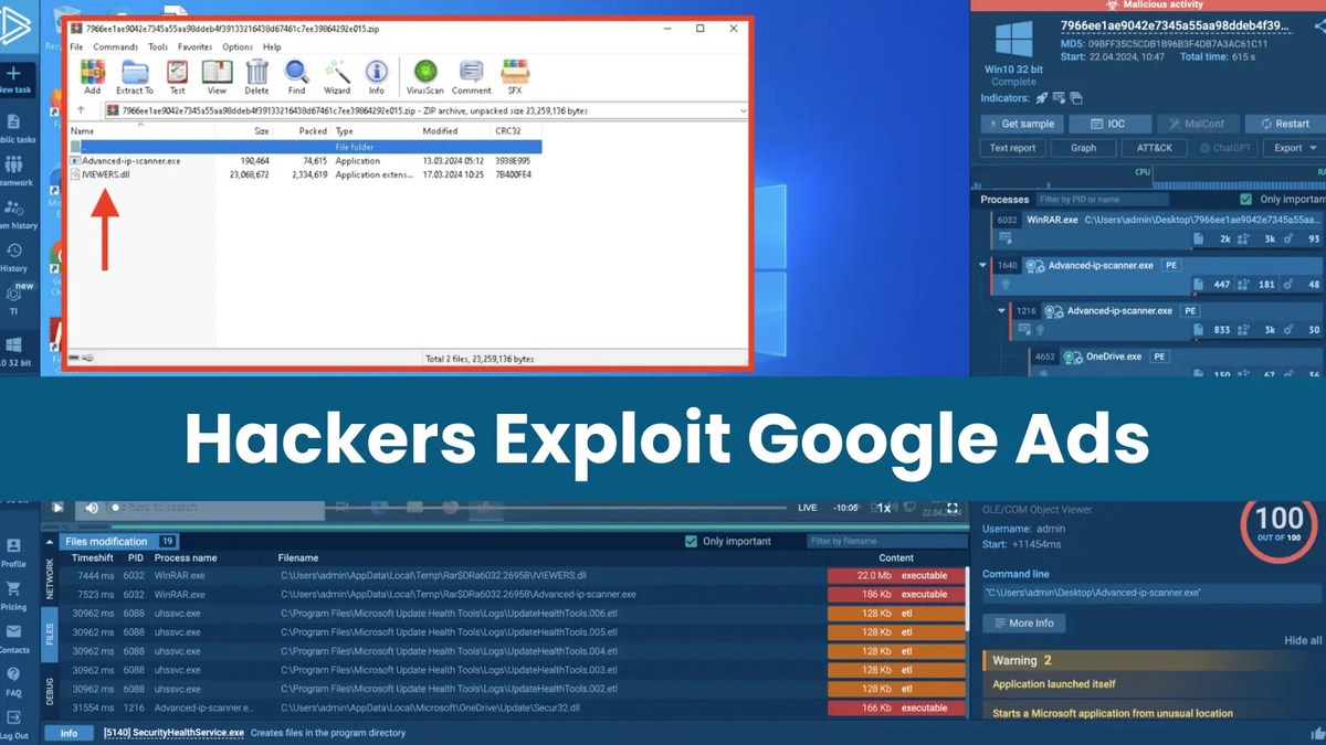 Hackers Exploit Google Ads Hackers Exploit Google Ads