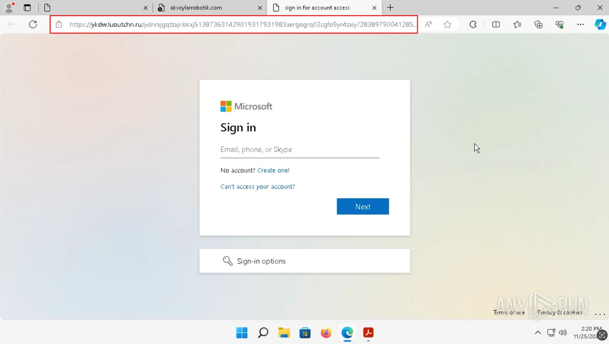 Examples of Phishing Attacks 