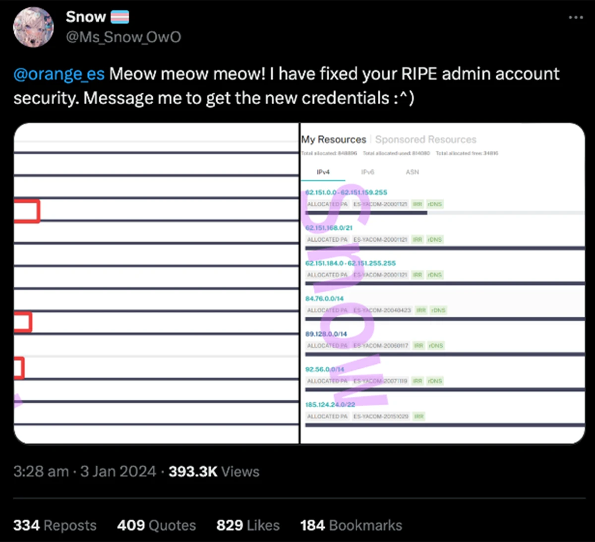 This granted them access to manipulate the telecom's network settings, causing a widespread internet outage.