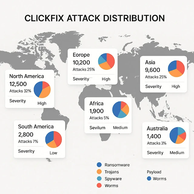 ClickFix Attack Distribution.