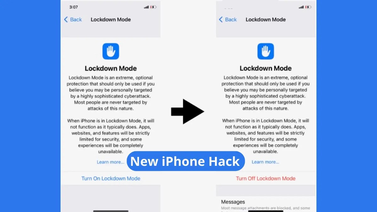 New iPhone Hack Lockdown Mode New iPhone Hack Lockdown Mode