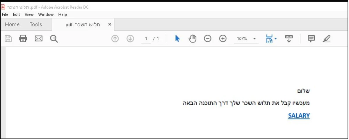 Embedded Links in PDF Attachments