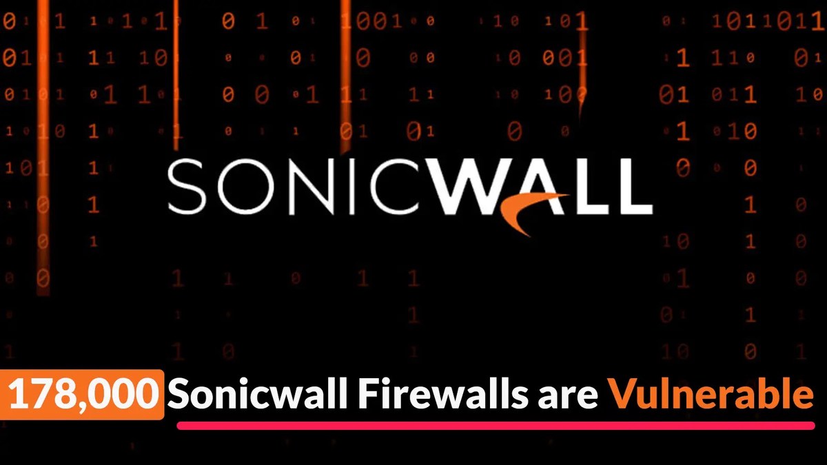 178,000 Sonicwall Firewalls are Vulnerable to Exploit in Wild 178,000 Sonicwall Firewalls are Vulnerable to Exploit in Wild