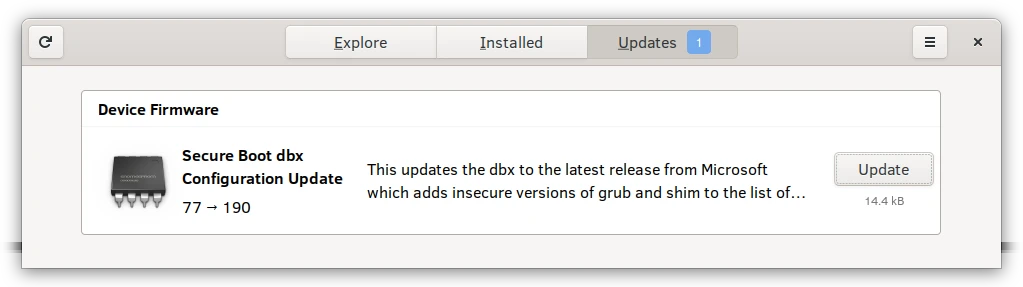 Changing of Bootloader (Source: Eclypsium)