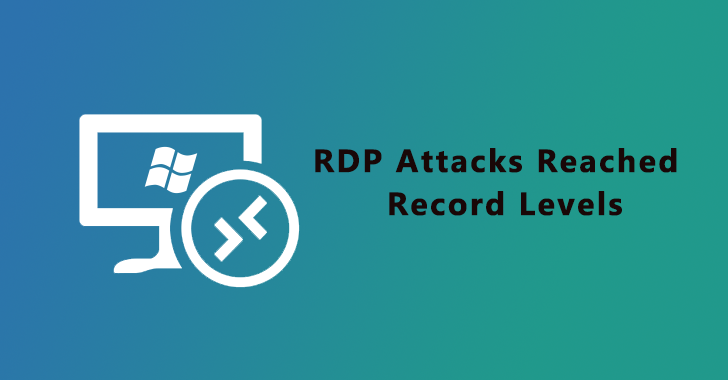 RDP Attacks Reached Record Levels RDP Attacks Reached Record Levels
