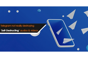 Telegram Self-destructing Audio and Video Files Not Deleted Files From Devices