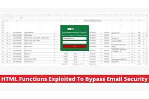 Hackers Exploiting HTML Functions to Bypass Email Security Filters
