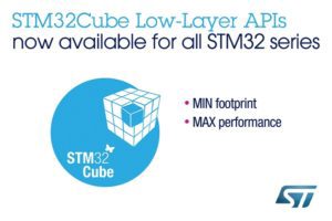STMicroelectronics Completes Deployment of Low-Layer Software for All STM32 MCUs