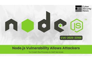 Node.js Vulnerability Allows Attackers to Crash the Process & Halt Services