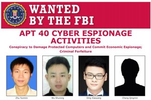 4 APT40 Chinese Hackers Charged for Developing Malware & Hacking U.S Companies, Universities & GOV Entities