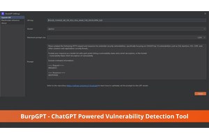 BurpGPT – ChatGPT Powered Automated Vulnerability Detection Tool