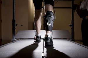 Robotic suit promotes normal walking in stroke patients