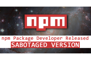 npm Package Developer Released Sabotaged Version That Deletes Files for Users Based in Russia