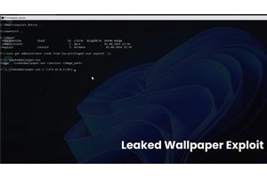 Leaked Wallpaper Exploit Let Attackers Escalate Privilege on Windows Systems