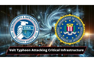 CISA, NSA & FBI Warns of Volt Typhoon Attacking Targeting Critical Infrastructure