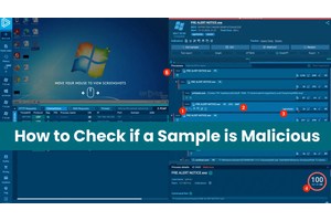 Quickly Check if a Sample is Malicious with ANY.RUN Sandbox Process Tree