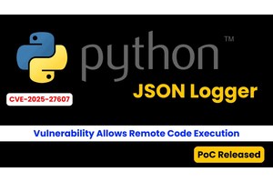 Python JSON Logger Vulnerability Allows Remote Code Execution – PoC Released