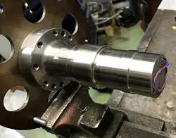 Anchored and Wired 3D Printed Axis. photo Antti Vaajoki, VTT