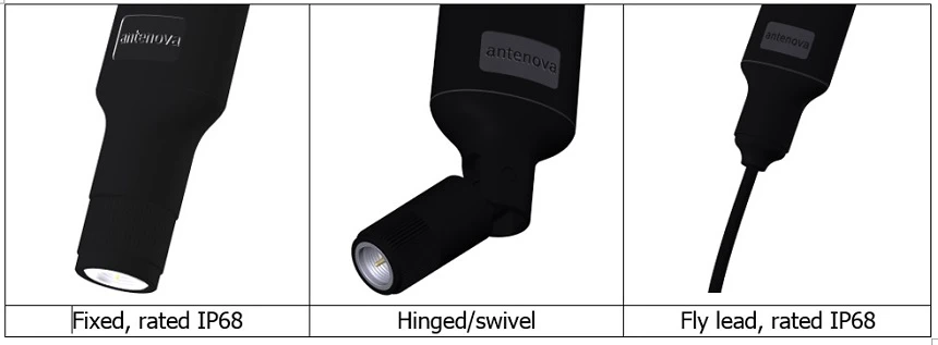 Pacifica and Draco antennas
