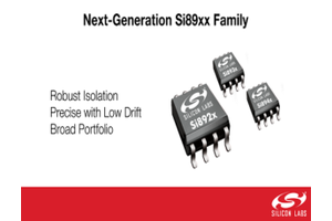 Family of Isolated ICs based on Silicon Labs Third-Generation Isolation Technology