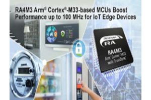 Arm Cortex-Based MCU Family with RA4M3 MCU Group for Industrial & IoT Applications