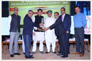 Tata Power awarded for excellence in cost management at the 14th National Awards for Excellence in Cost Management 2016