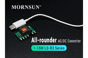 MORNSUN: Compact and All-rounder AC/DC Converter LS-R3 Series