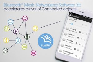 STMicroelectronics’ Software Kit for Bluetooth Mesh Networking Accelerates Arrival of Connected Smart-Lighting and Automation Products