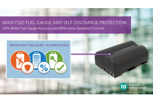 Industry’s first Li+ Fuel Gauge IC featuring Continuous Internal Self-Discharge Monitoring & Protection