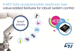 Programmable Electronic Fuse with Value-Added Features for Safety & Reliability from STMicroelectronics