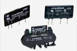 Solid State relays from Sensata Crydom for high density PCB applications now available through TTI, Inc