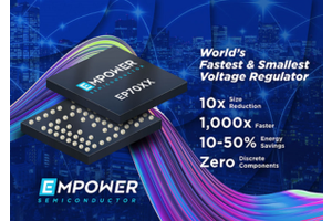World’s Smallest and Fastest Voltage Regulators Sampling Now