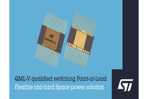 STMicroelectronics QML-V qualified 7A Point-of-Load (PoL) DC/DC converter