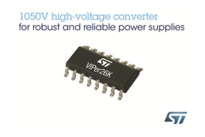 VIPer Converter offers Market’s Highest MOSFET Breakdown Voltage