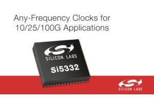 Highly Integrated,Low-Power Clock ICs from Silicon Labs Simplify Timing for Demanding 10/25/100G Designs